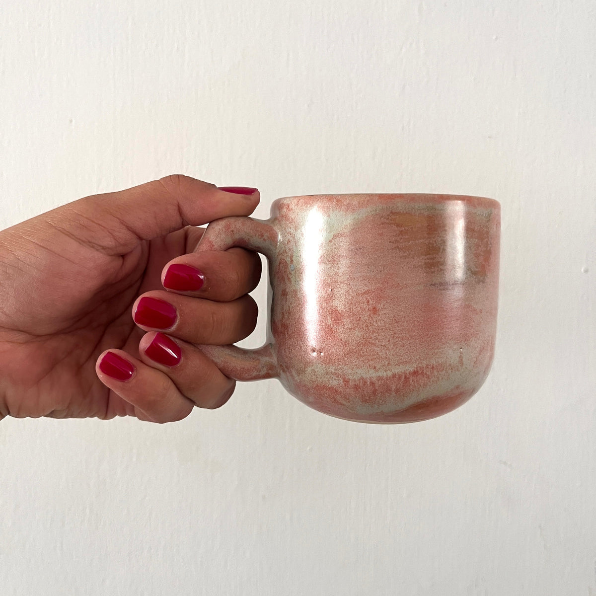 Taza Cafetera Rosa Cactus